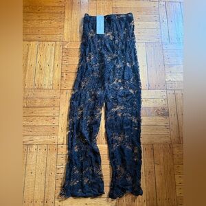 Prada Black Lace Pants Size 40 / S